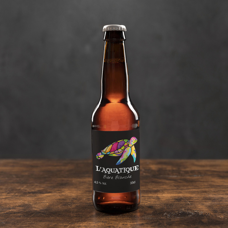 bière blanche fruitée à la mangue et poivre de timut 